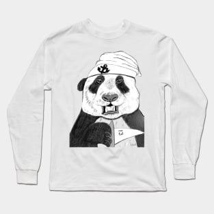 Panda Sailor Long Sleeve T-Shirt